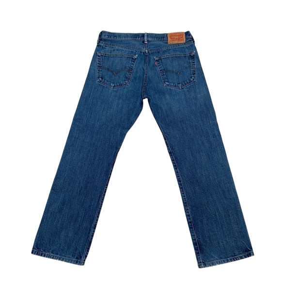 2012 Levi’s 501 Button Fly Jeans Blue - Picture 14 of 16